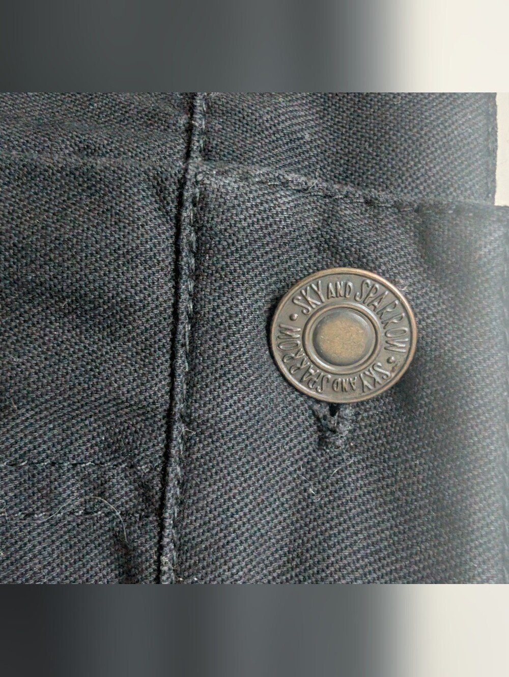 Sky and Sparrow Black Mini Skirt with Front Pockets New With Out Tags - Picture 3 of 6